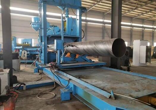 螺旋<a href=http://www.www.js-tour.com target=_blank class=infotextkey>焊接鋼管</a>水淬火設備的設計及應用